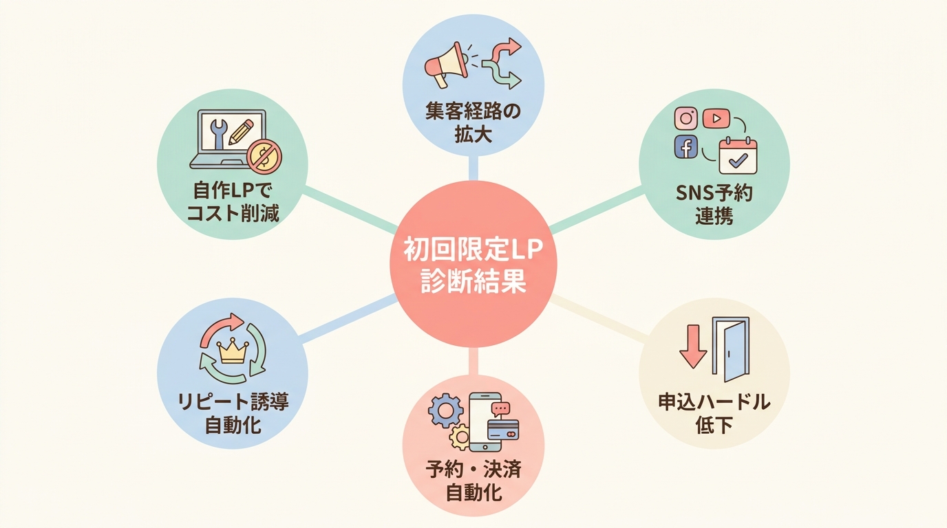 あなたの整体院に「初回限定LP」は必要か？自己診断チェックリスト
