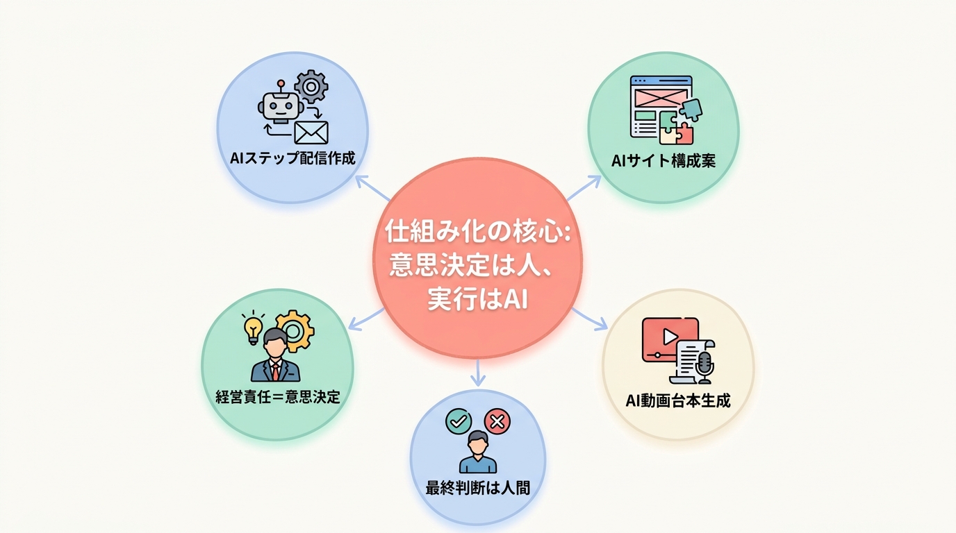 英会話スクールの仕組み化は「意思決定だけ人間・実行はAI×UTAGE」が正解