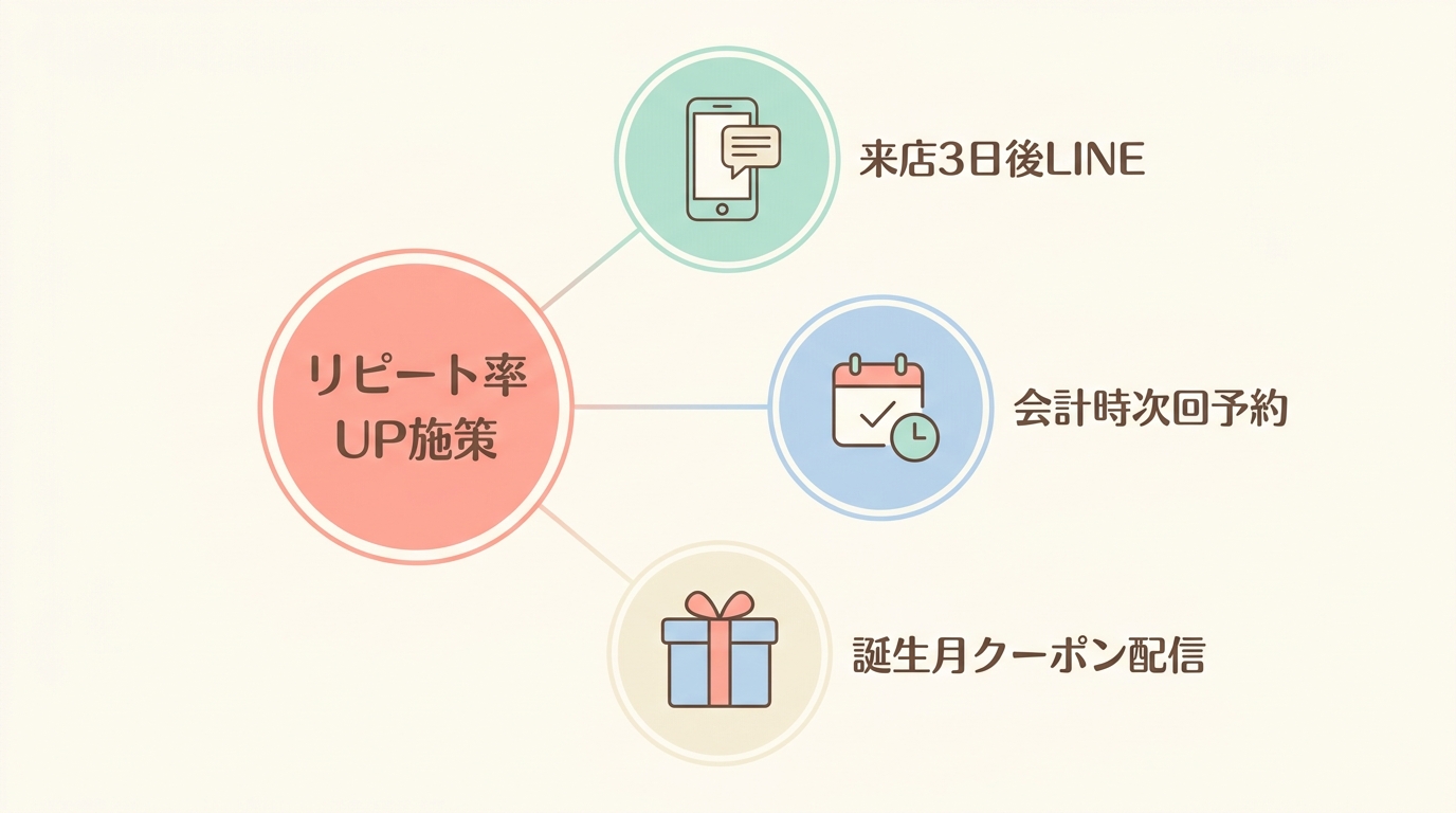 UTAGE導入後の次の一歩：リピート率を上げる3つの施策