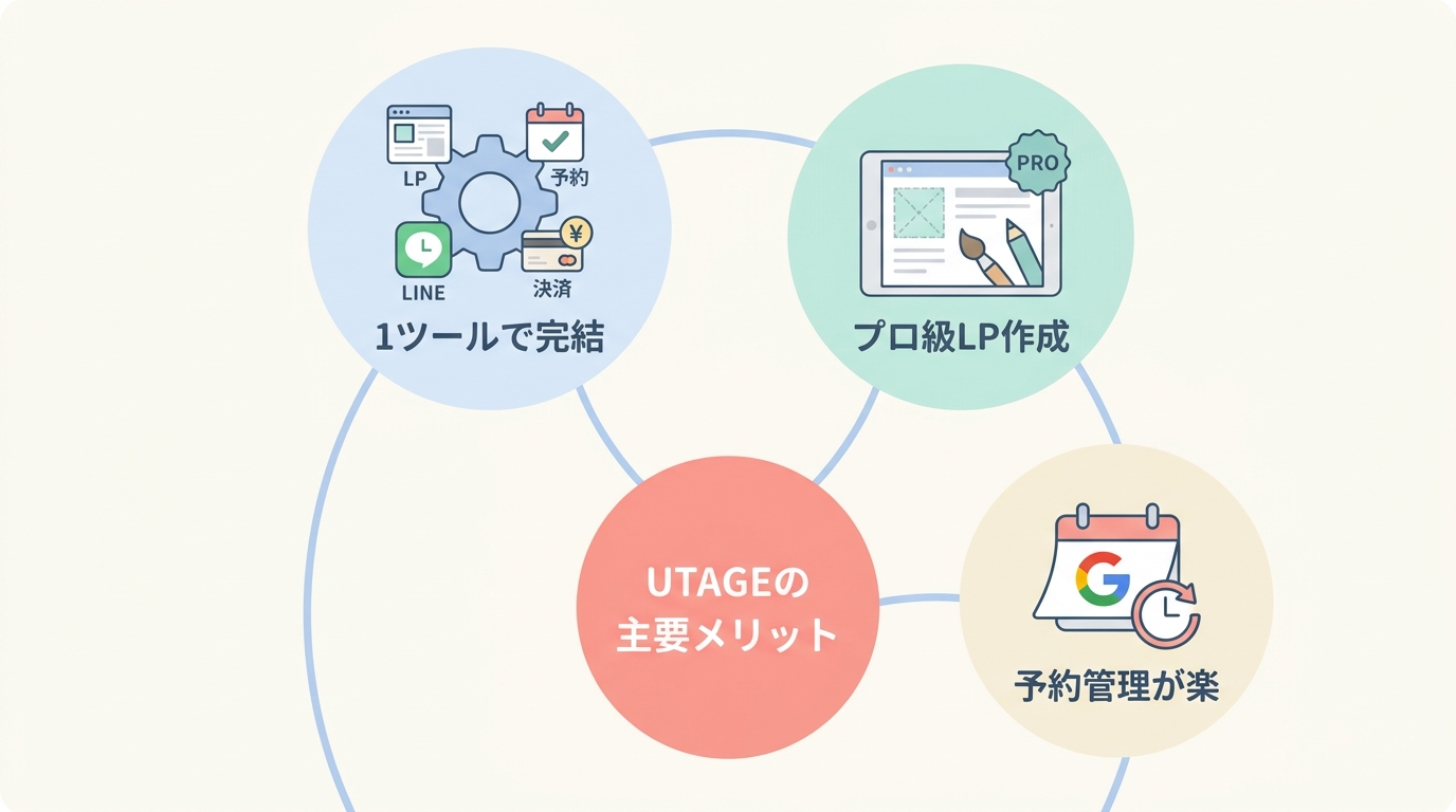 パーソナルジムでUTAGEを使うメリット7つ