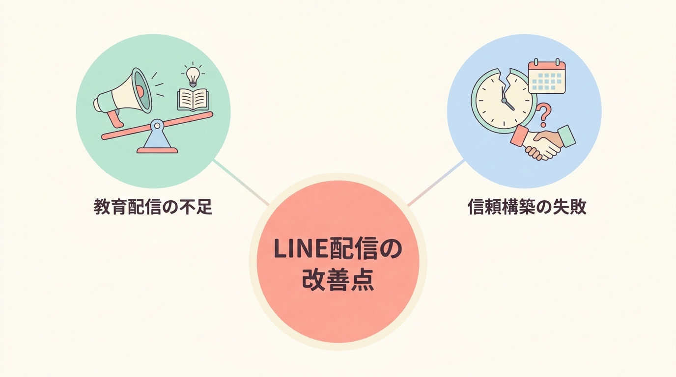 英会話スクールのLINEステップ配信でよくある3つの失敗パターン