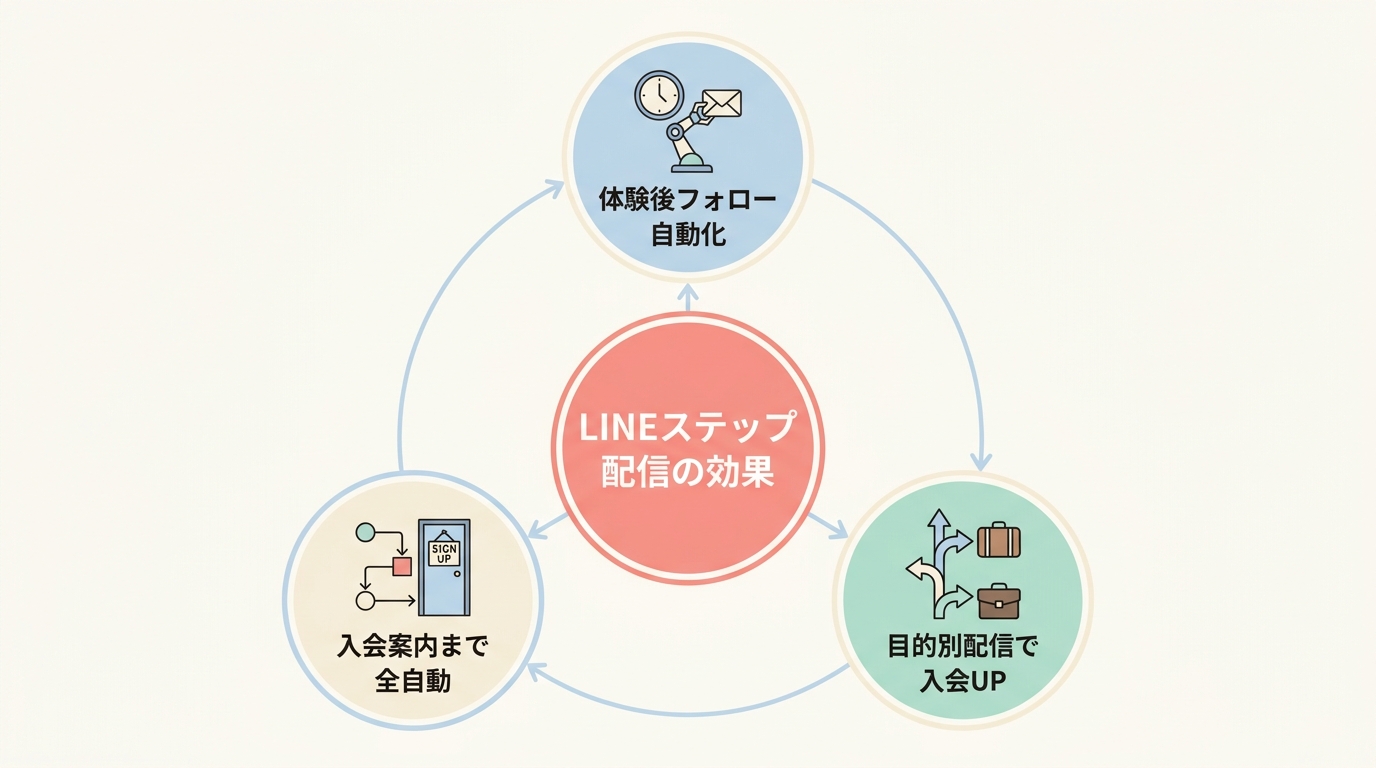 UTAGEで英会話スクールのLINEステップ配信を作るメリット3つ