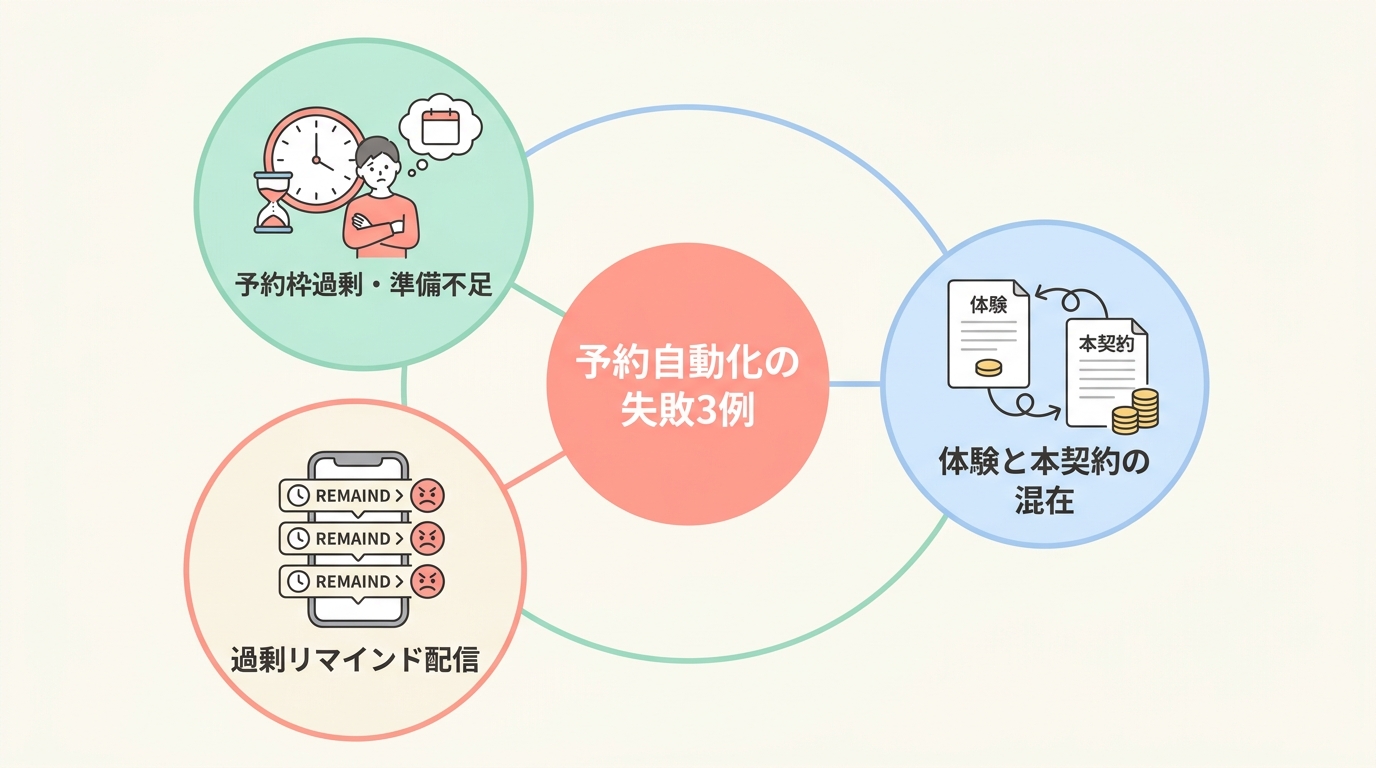 コーチングのZoom予約自動化でよくある失敗パターン3つ
