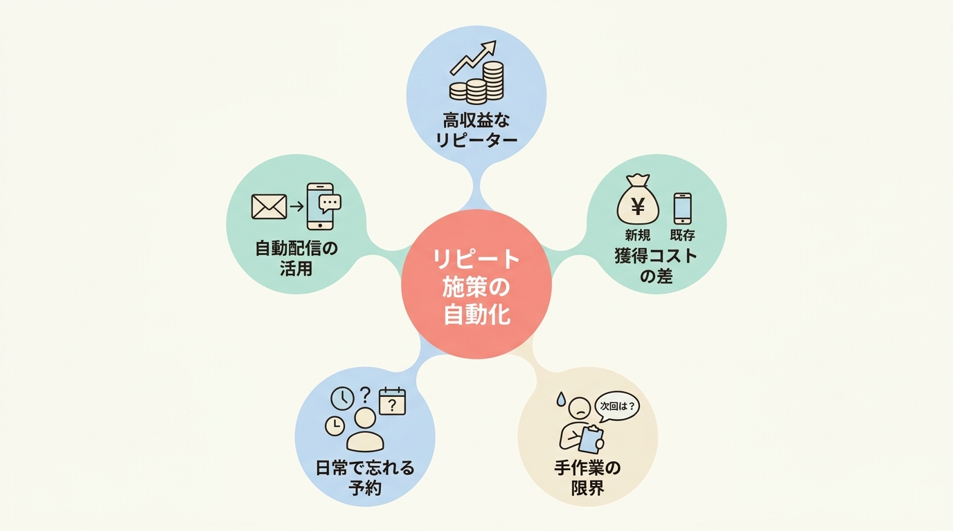 なぜ美容サロンはリピート促進の仕組み化が必要なのか