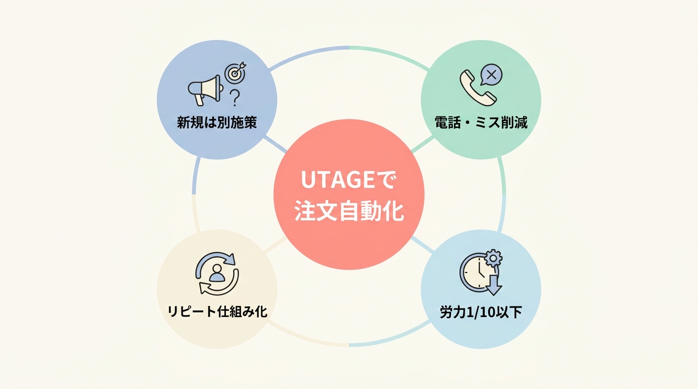 テイクアウト注文受付の自動化で期待していい成果・期待しすぎてはいけない成果