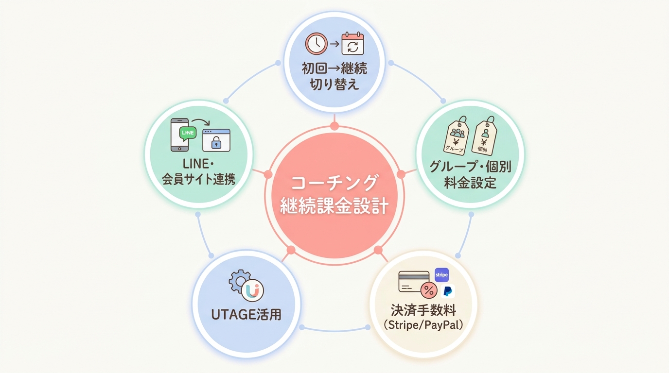 コーチング継続課金の仕組み化でよくある5つの質問